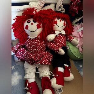 Chantilly Lane rag doll set